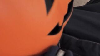 Gigantic Dick Trick Or Treat For Lusty Step Sister
