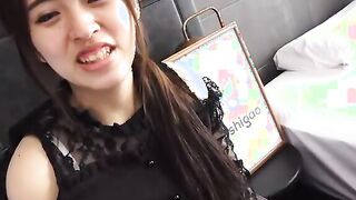 Mao Haneda is a pregnant twenty year older with gigantic brown nipples to suck