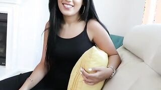 Bubble Ass Latina Step Sis Twerks Before Ride a Thick