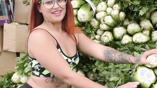 CARNEDELMERCADO - JESICA DULCE LONG BOOTY LATINA RED HEAD NAILED HARD BY VULGAR AGENT