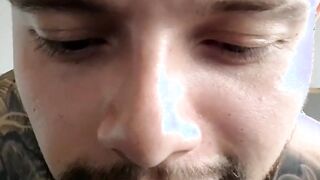 Colossal Black tattoo masturbating Part 2 2