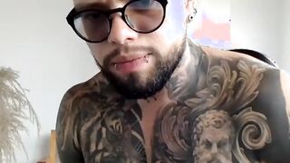 Colossal Black tattoo masturbating Part 2 2