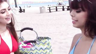 Naughty Friends Kobi Brian And Gina Valentina Can't Resist Their hot Bodies