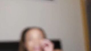 too fine Jamie Marleign swallow stretch3x long ebony penis boned that mixe