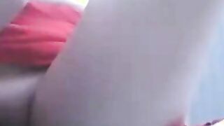 Busty Babe fingering her pussy
