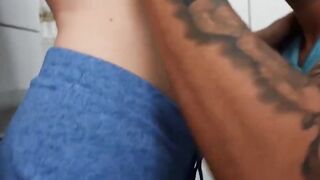 Reality Kings - Blonde Roxy Risingstar Teases Thomas with her Big Melons & they Boned inside a Laundry Room