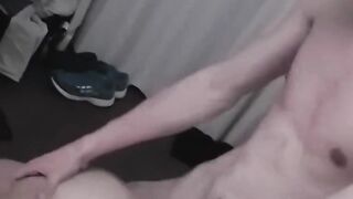 Eaten out Slender Brit Getting Spitroasted