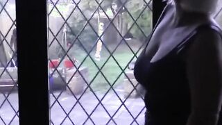 Masturbating British Old Lady Sucks