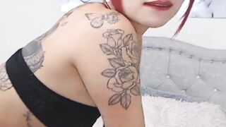 Redhead Woman Get Aroused While Rubbing Her Pussy