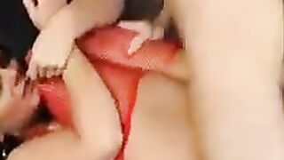 Phoenix Marie fucking into the living room with her jugs