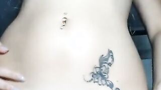 Busty Blonde Babe gets naked for you