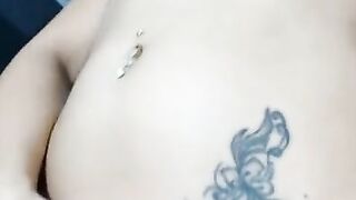 Busty Blonde Babe gets naked for you