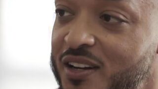 Black stepbro analed his big tits TS stepsis
