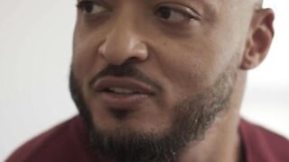 Black stepbro analed his big tits TS stepsis