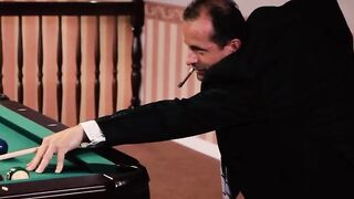 PINUP SEX - Hot Kattie Gold Has Pool Table Fun