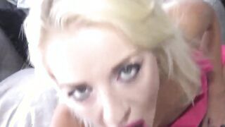 German agent pick up skinny blonde small hooters eighteen sextape