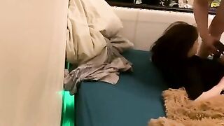 Cryptobillionaire playing with new tinder chick