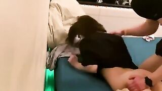 Cryptobillionaire playing with new tinder chick