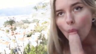 Young Step Sister having Sex with Amazing View