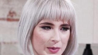 Lesbians Lulu Chu and Jessie Saint are down to Pounded a Guy