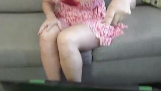 sexy Step Cougar Helps Step Son WIth Chronic Masturbation