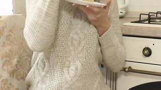 Crazy Sexy Teacher Gets Nude and Spreads her Legs