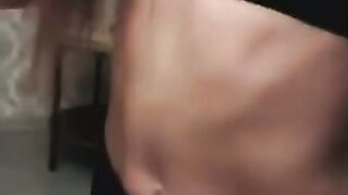 Cryptobillionaire fucking a hot latina girl in lingerie