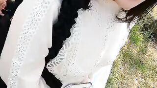 Ryo Izumi takes off her dress and reveals a chubby figure 2
