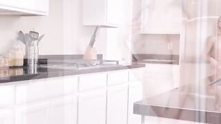 PASSION-HD new House Kitchen Sex with Skinny Blonde