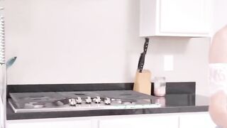 PASSION-HD new House Kitchen Sex with Skinny Blonde