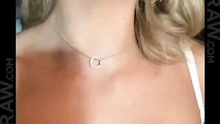 BLACKEDRAW Lusty Blonde masturbates & gets plowed by bbc