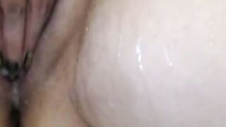 Hot Redhead masturbates with Dildo and Lush