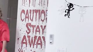 Gigantic penis Trick Or Treat For Turned On Step Sister