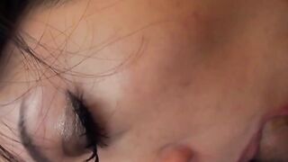 Japanese Girl Angela Giving Blowjob