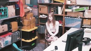19 Yo Hot Dolly Leigh Caught Shoplifting And Taken For A Questioning