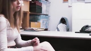 19 Yo Hot Dolly Leigh Caught Shoplifting And Taken For A Questioning