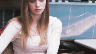 19 Yo Hot Dolly Leigh Caught Shoplifting And Taken For A Questioning
