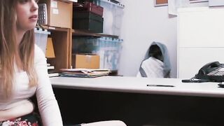 19 Yo Hot Dolly Leigh Caught Shoplifting And Taken For A Questioning