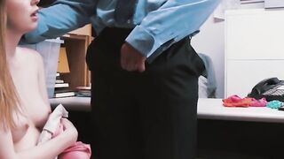 Teens beauty Caught Shoplifting and taken for a Questioning