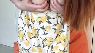 DOEGIRLS - Red Fox Plays With Banana Inside Goddess Homemade