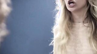 Blonde licked and fucked by stepcousin
