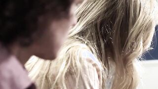 Blonde licked and fucked by stepcousin