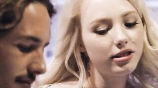 Naive innocent 18 yo year older blond groupie Dixie Lynn fucks solo artist