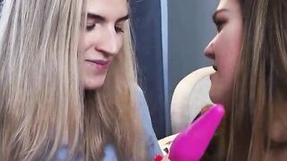 21Sextury sexy Amanda Clarke and Monroe Fox Experiment With Dildos During Anal
