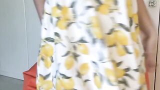 DOEGIRLS - THE RED FOX GIGANTIC BOOTY UKRAINIAN milf STICKS BANANA IN