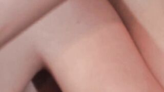 Cute blonde seduces voluptuous dark haired before they eat each other's pussy