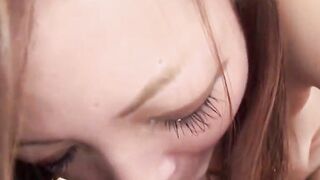point of see head from my dark haired Asian mistress