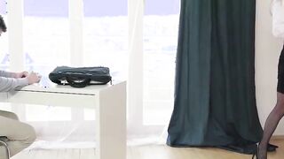 LETSDOEIT - (Lara and Kristof) Turned On Student Got Teased By Romanian milf