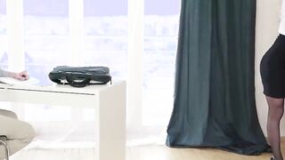 LETSDOEIT - (Lara and Kristof) Turned On Student Got Teased By Romanian milf