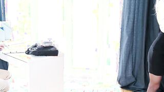 LETSDOEIT - (Lara and Kristof) Turned On Student Got Teased By Romanian milf